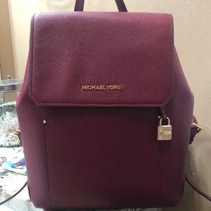 Michael Kors backpack Maroon